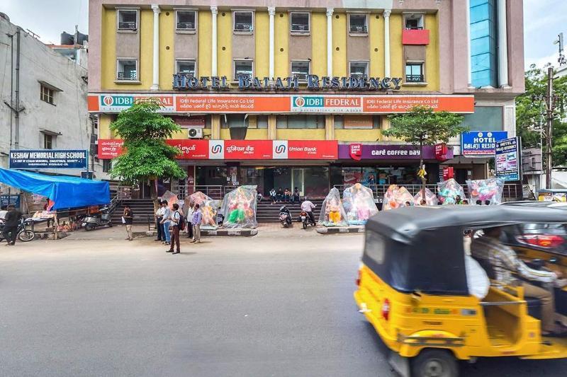 Balaji Residency Hotel Hyderabad Exterior foto